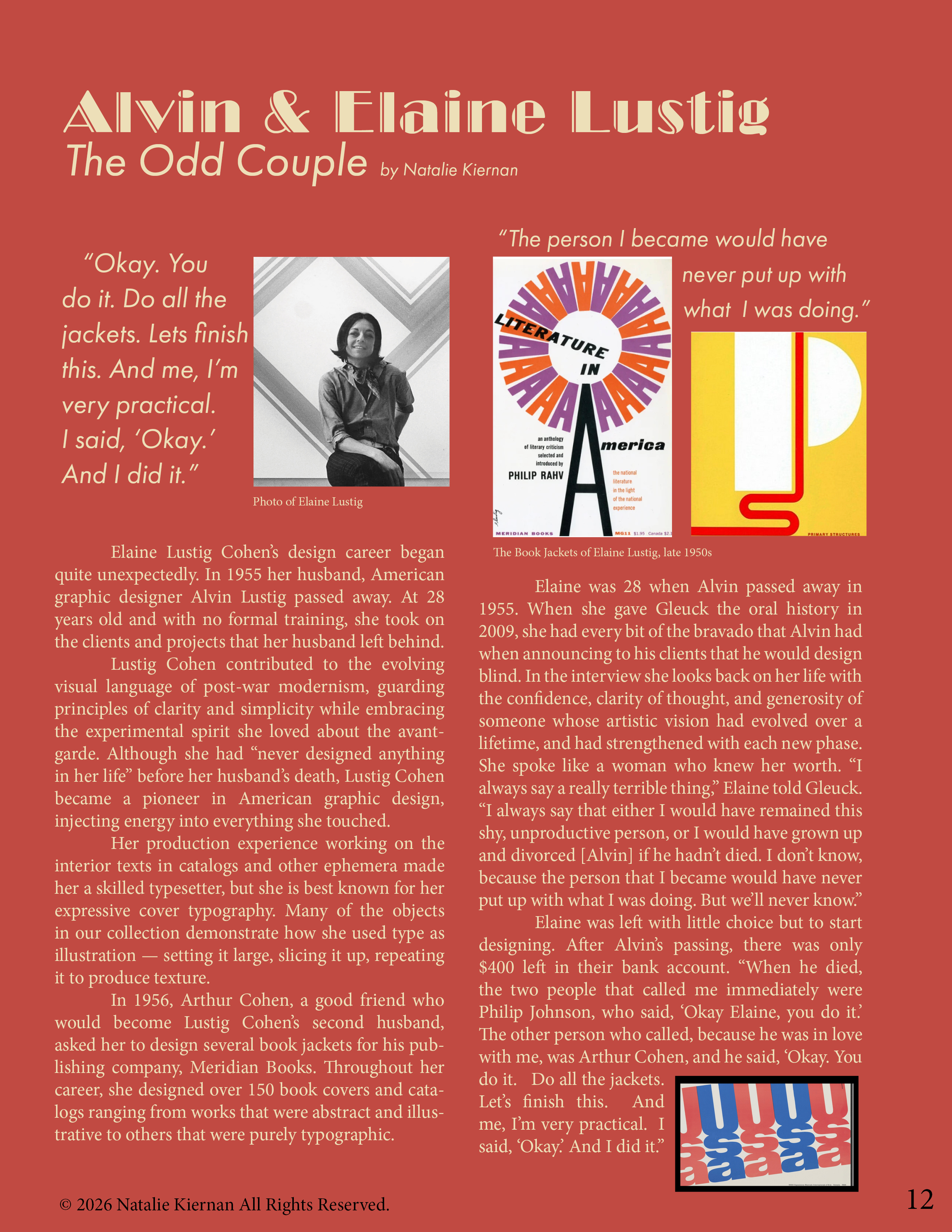 1970 Magazine Layout Page 2