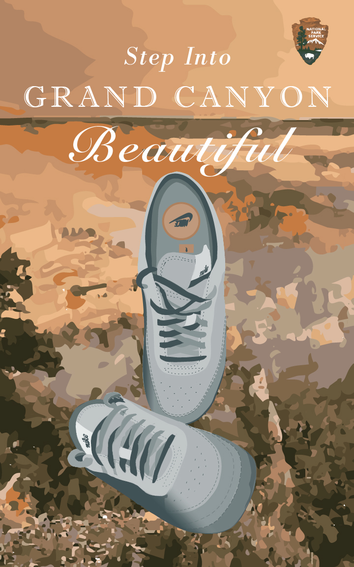 Sneakers-Grand Canyon poster