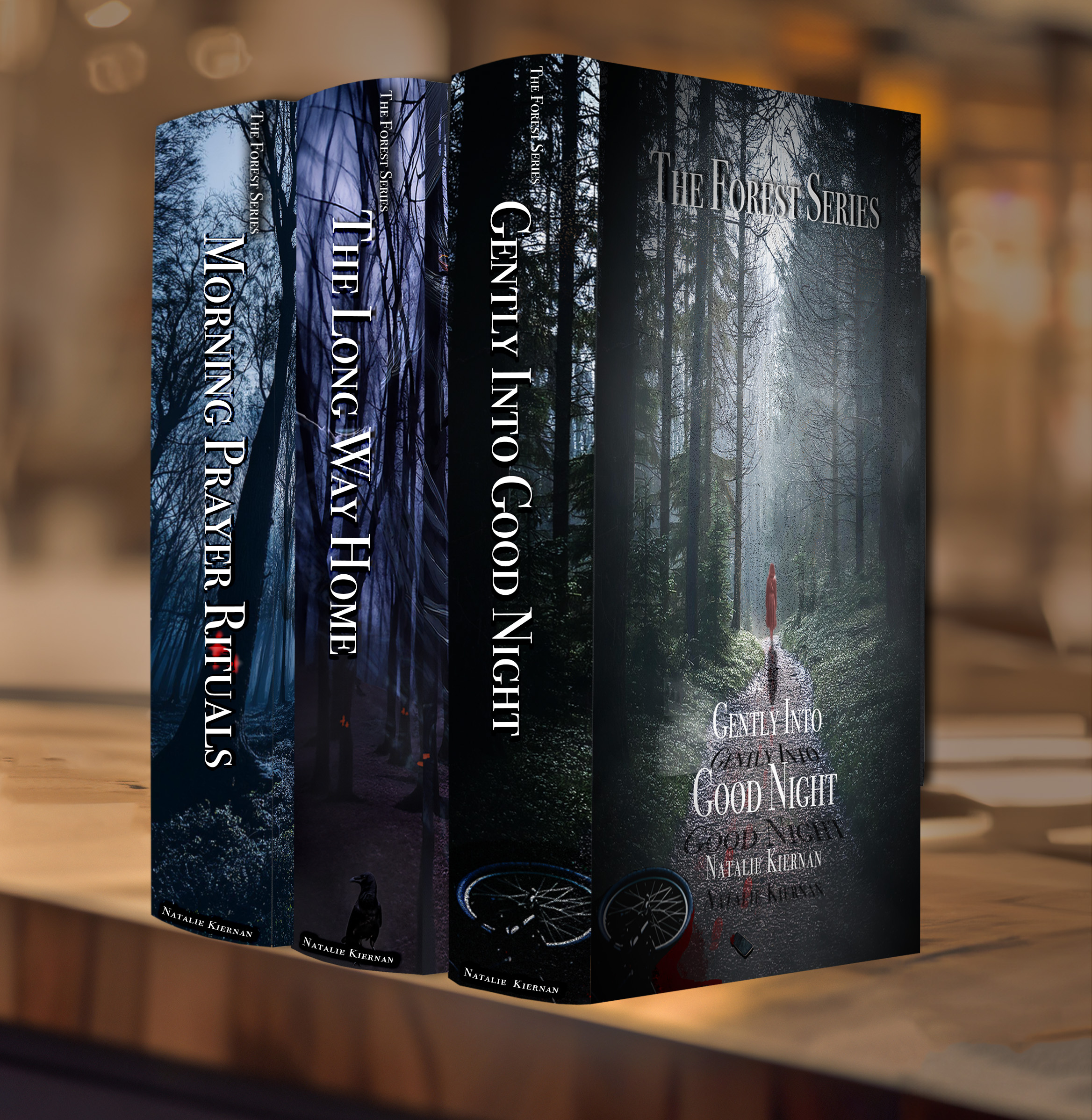 Horror Book Covers Shelf