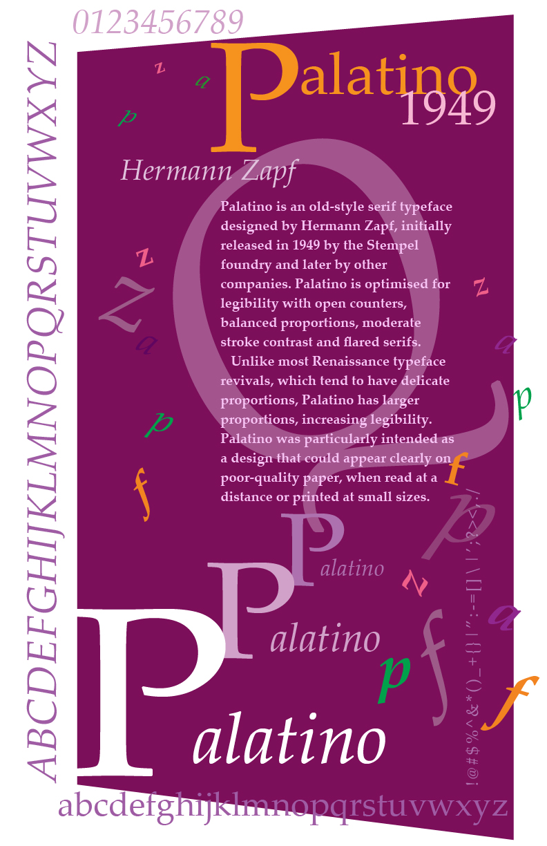 Palatino poster darker